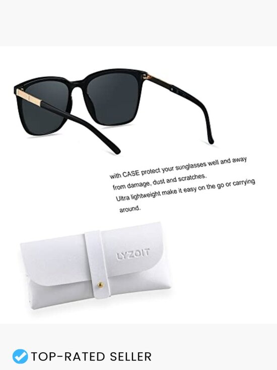Oversized Square Sunglasses Mirrored UV Protection Big Frame Women main image 6